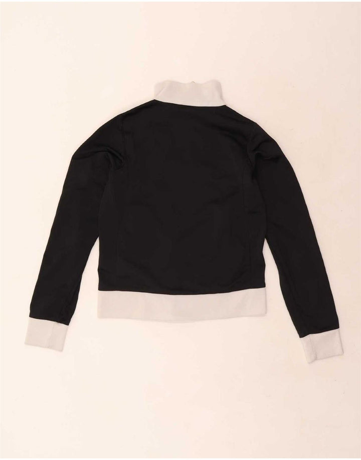 Nike Womens Full Tracksuit UK 8/10 Small Black Colourblock Polyester