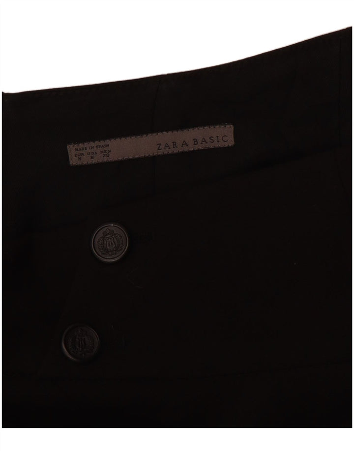Zara Womens High Waist Pencil Skirt Medium W26 Black