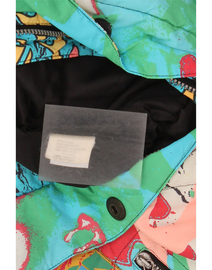 Elho Womens Oversized Graphic Ski Jumpsuit EU 40 Medium Multicoloured