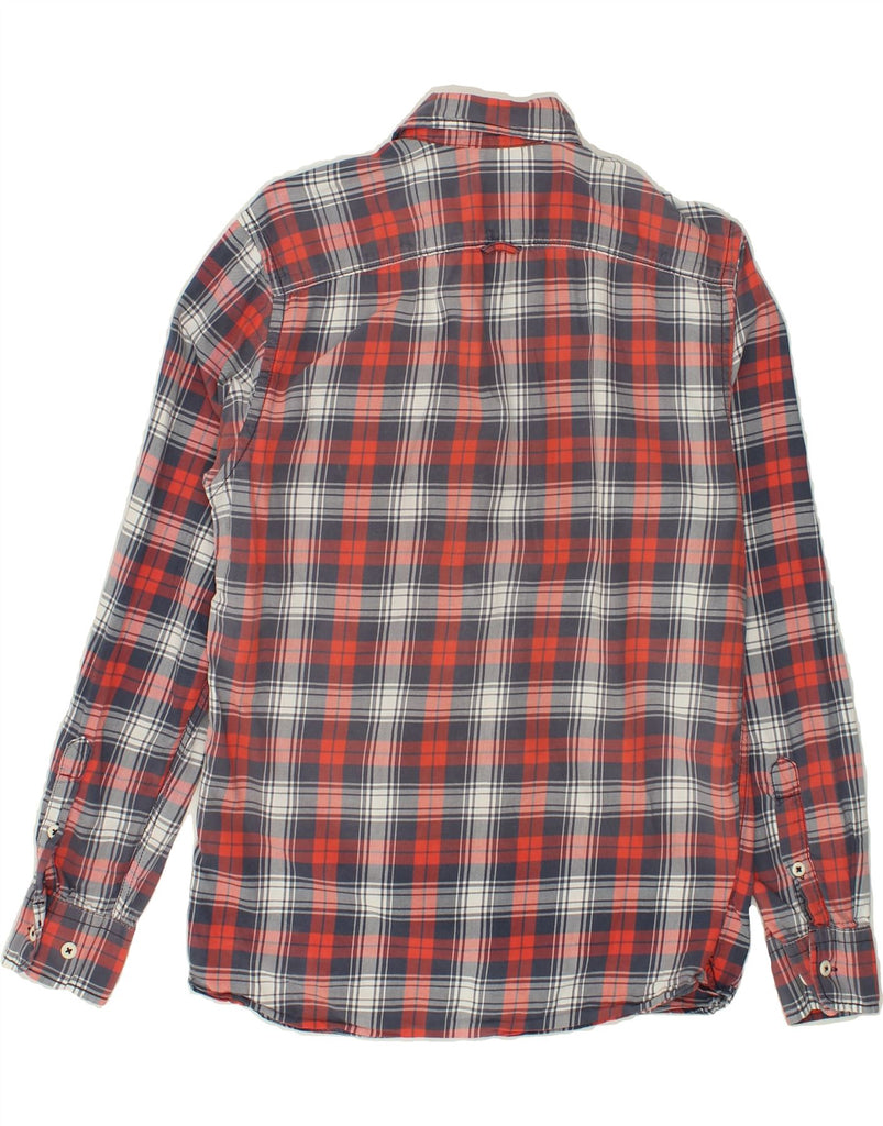 JACK & JONES Mens Shirt Small Red Check Cotton | Vintage Jack & Jones | Thrift | Second-Hand Jack & Jones | Used Clothing | Messina Hembry 