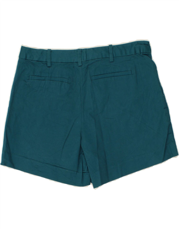 MICHAEL KORS Womens Chino Shorts US 8 Medium W30 Green Cotton Vintage Michael Kors and Second-Hand Michael Kors from Messina Hembry 