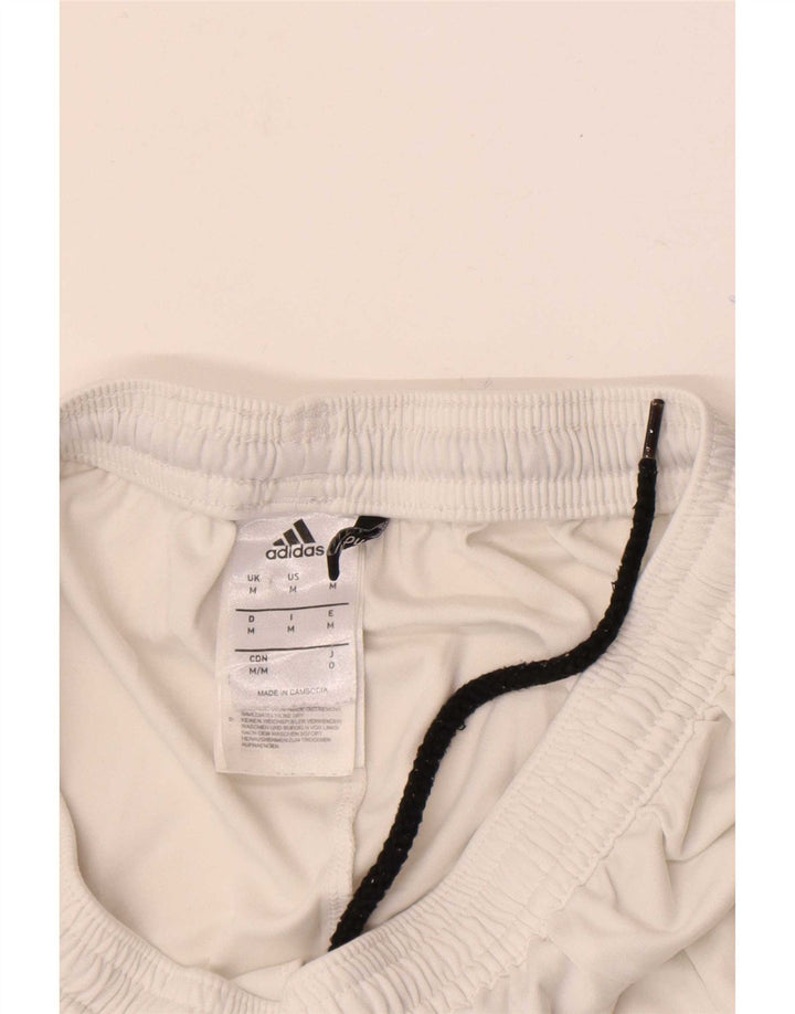 Adidas Mens Sport Shorts Medium White Colourblock Polyester