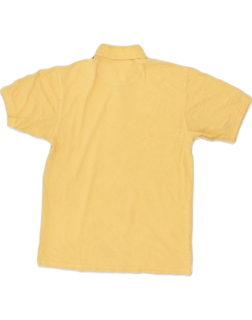 IZOD Mens Polo Shirt Small Yellow Cotton | Vintage Izod | Thrift | Second-Hand Izod | Used Clothing | Messina Hembry 