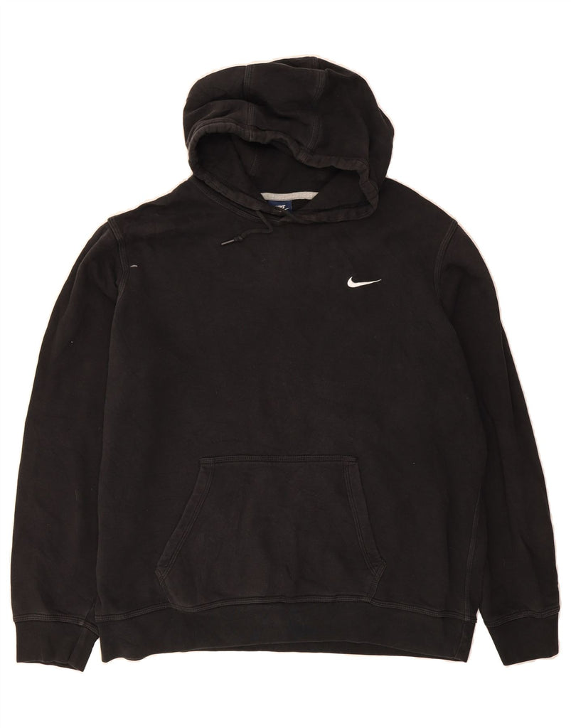 NIKE Mens Hoodie Jumper 2XL Black Cotton Vintage Nike and Second-Hand Nike from Messina Hembry 