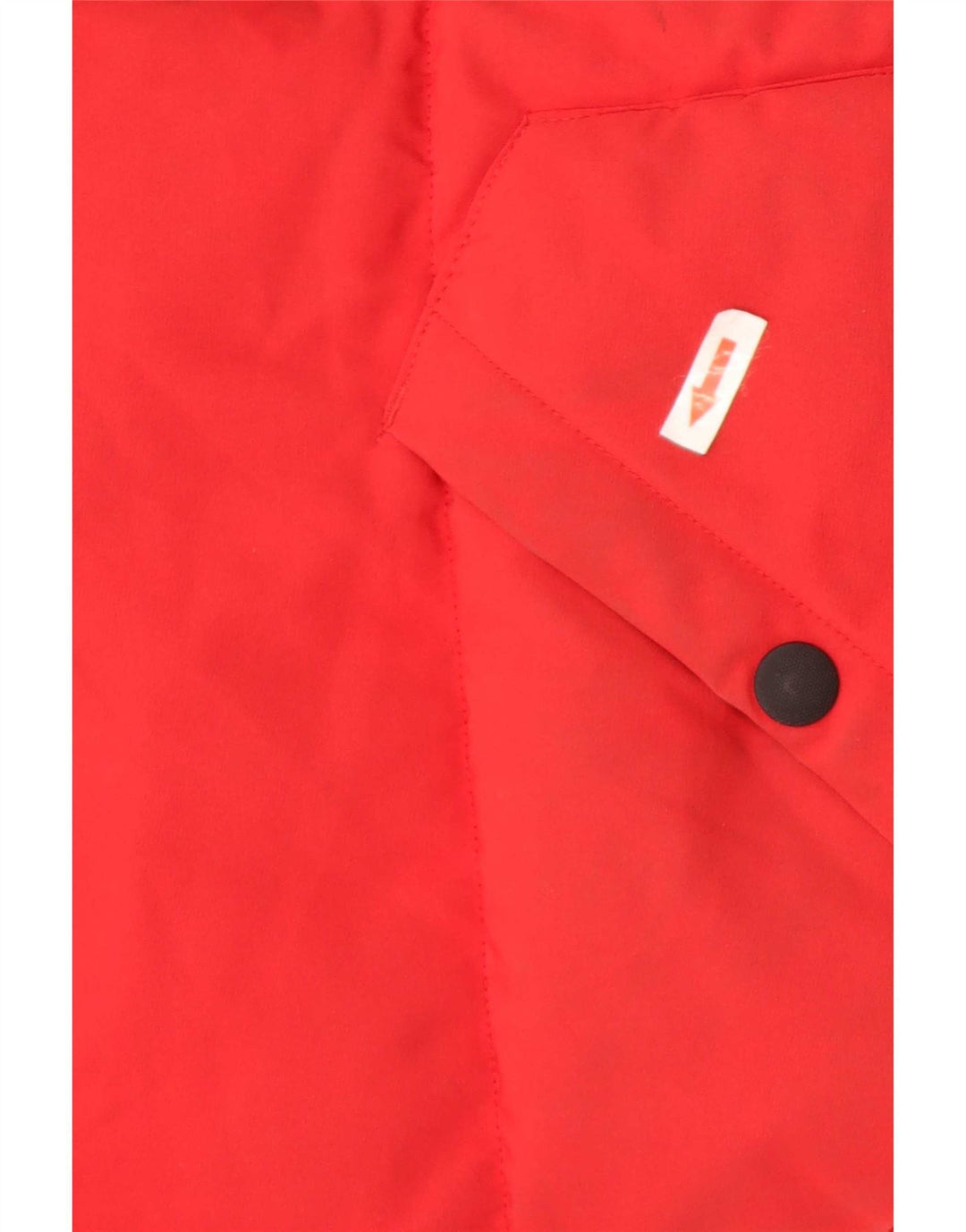 Marks & Spencer Mens Hooded Padded Jacket UK 38 Medium Red Colourblock