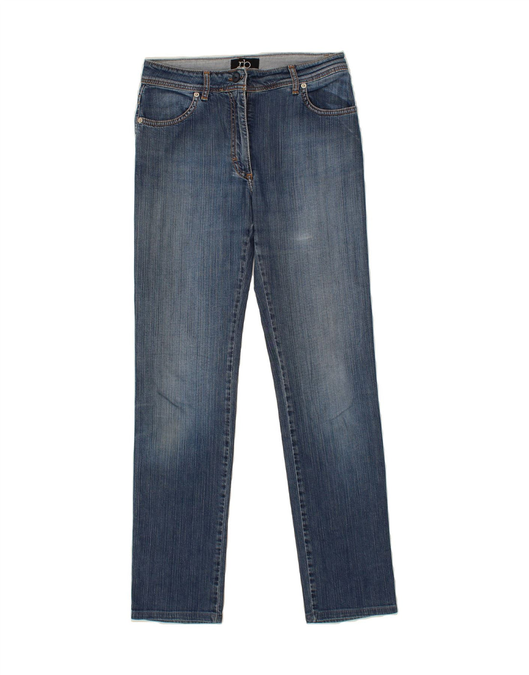 ROCCOBAROCCO Womens Slim Jeans IT 42 Medium W28 L30 Blue Cotton Vintage Roccobarocco and Second-Hand Roccobarocco from Messina Hembry 