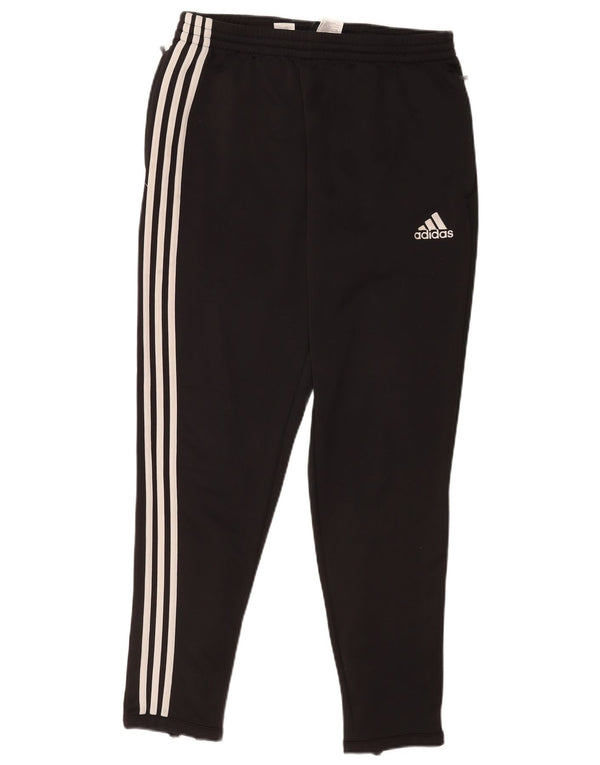 Adidas Mens Tracksuit Trousers UK 46/48 XL Black Polyester
