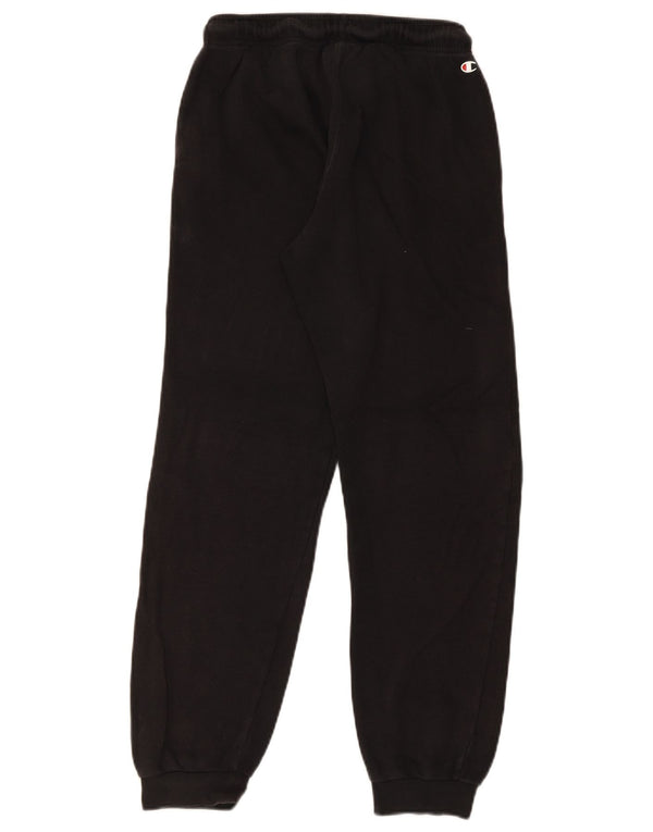 Champion Boys Graphic Tracksuit Trousers Joggers 13-14 Years XL Black