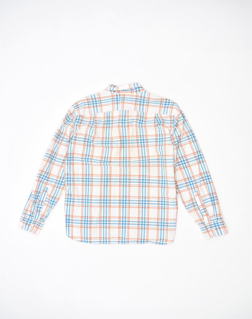 J. CREW Mens Shirt Small Multicoloured Check Cotton | Vintage | Thrift | Second-Hand | Used Clothing | Messina Hembry 