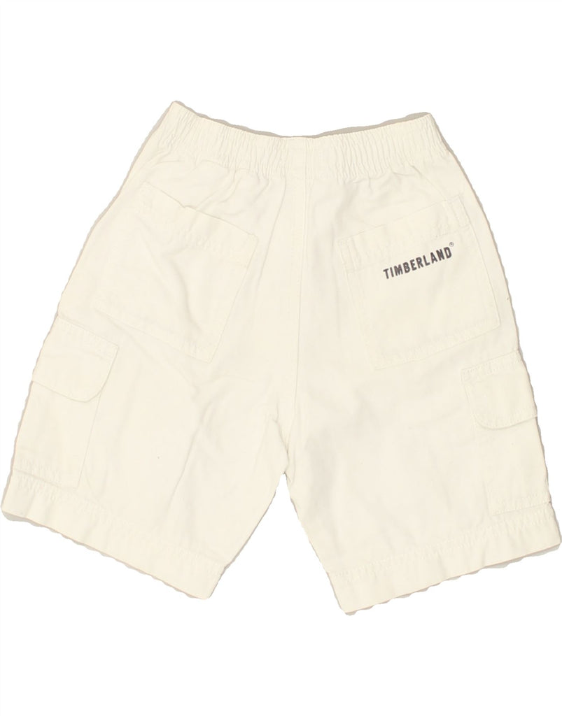 TIMBERLAND Baby Boys Cargo Shorts 18-24 Months White Cotton | Vintage Timberland | Thrift | Second-Hand Timberland | Used Clothing | Messina Hembry 