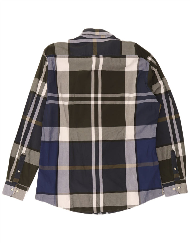 Barbour Mens Tailored Fit Shirt XL Multicoloured Plaid Cotton