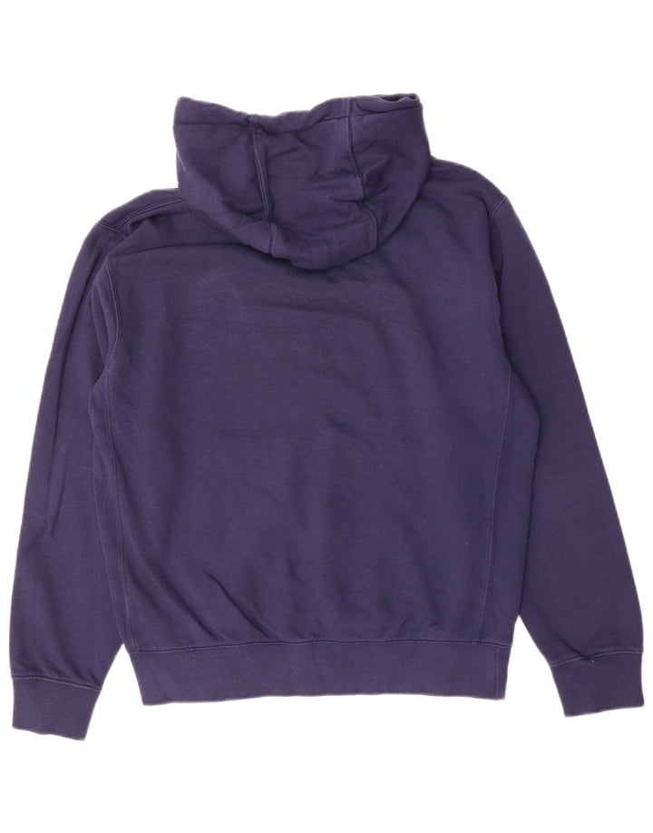 Nike Mens Hoodie Jumper Small Navy Blue Cotton