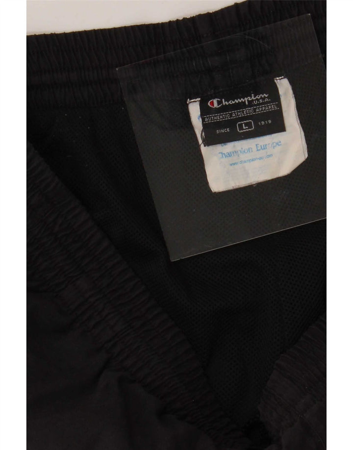 Champion Mens Tracksuit Trousers Large Grey Polyester