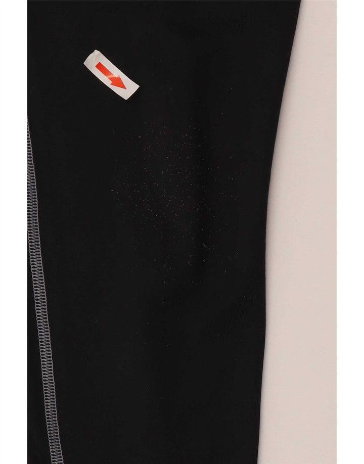 Under Armour Mens Graphic Leggings Medium Black Polyester