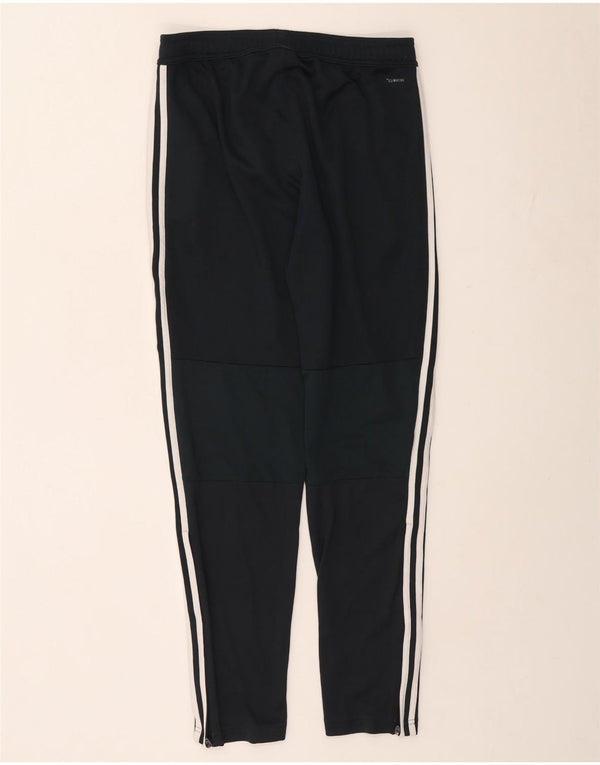 Adidas Mens Real Madrid Tracksuit Trousers Medium  Black Polyester