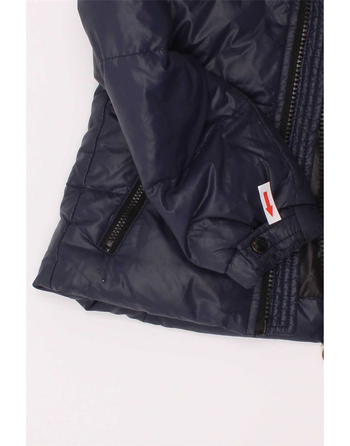 Moncler Baby Boys Padded Jacket 18-24 Months Navy Blue Polyamide
