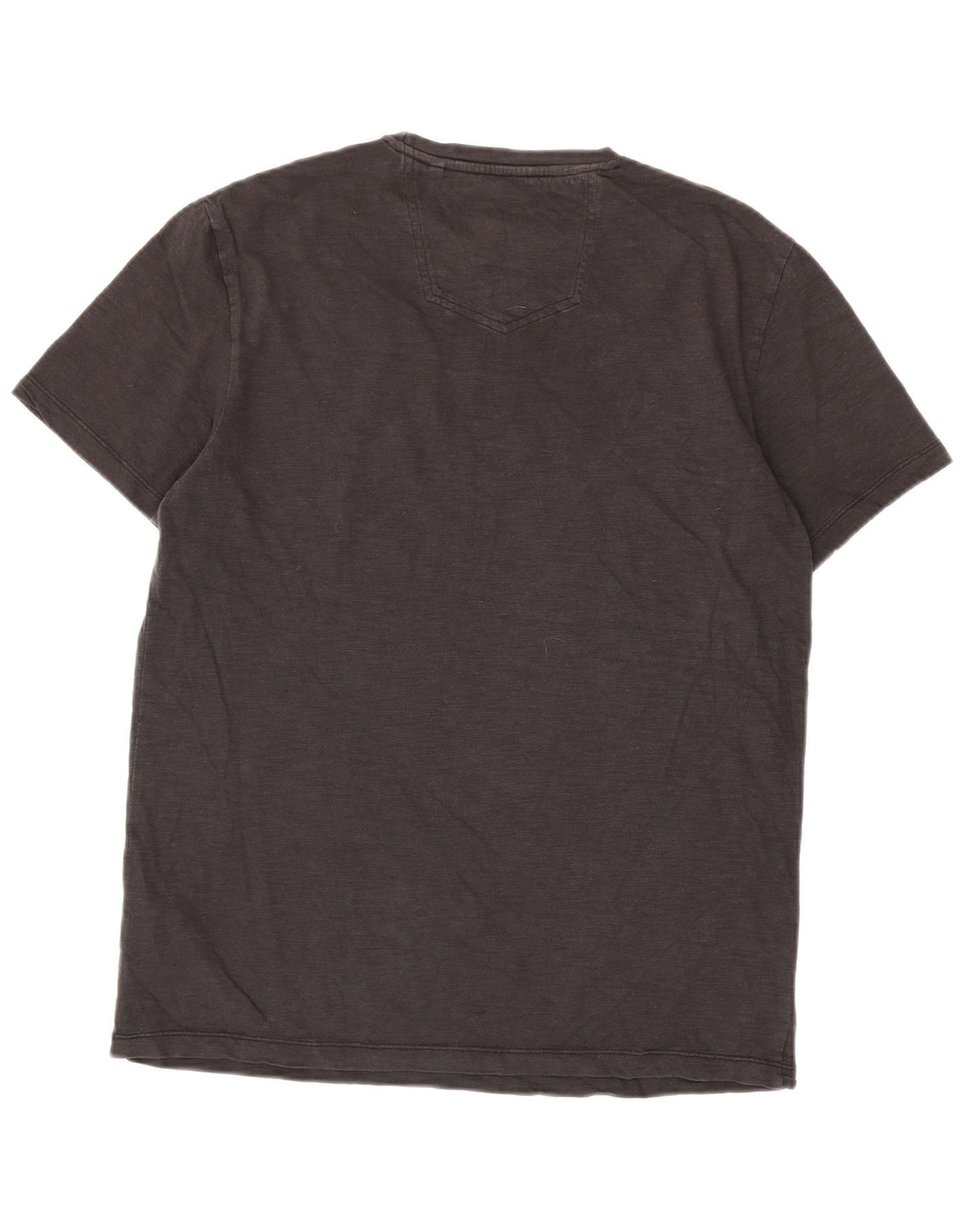 Fat Face Mens Graphic T-Shirt Top Medium Black Cotton