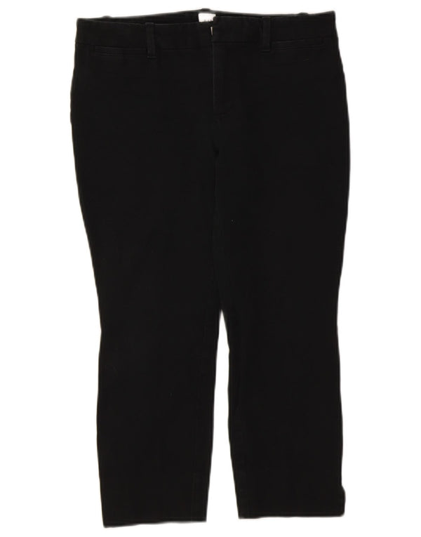 Gap Womens Petite Crop Skinny Jeans EU 6 Medium W28 L21 Black Cotton