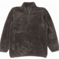 Mountain Warehouse Womens Zip Neck Fleece Jumper UK 18 XL Grey Polyester