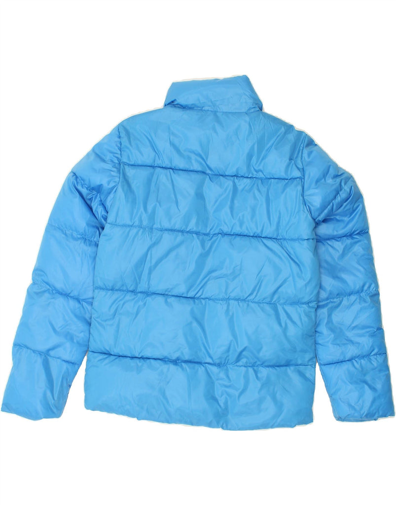 KAPPA Mens Padded Jacket UK 38 Medium Blue Polyester Vintage Kappa and Second-Hand Kappa from Messina Hembry 