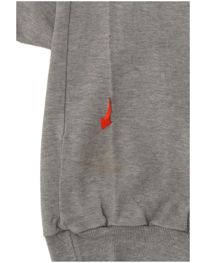 Champion Womens Tracksuit Trousers Joggers UK 12 Medium Grey Flecked Cotton