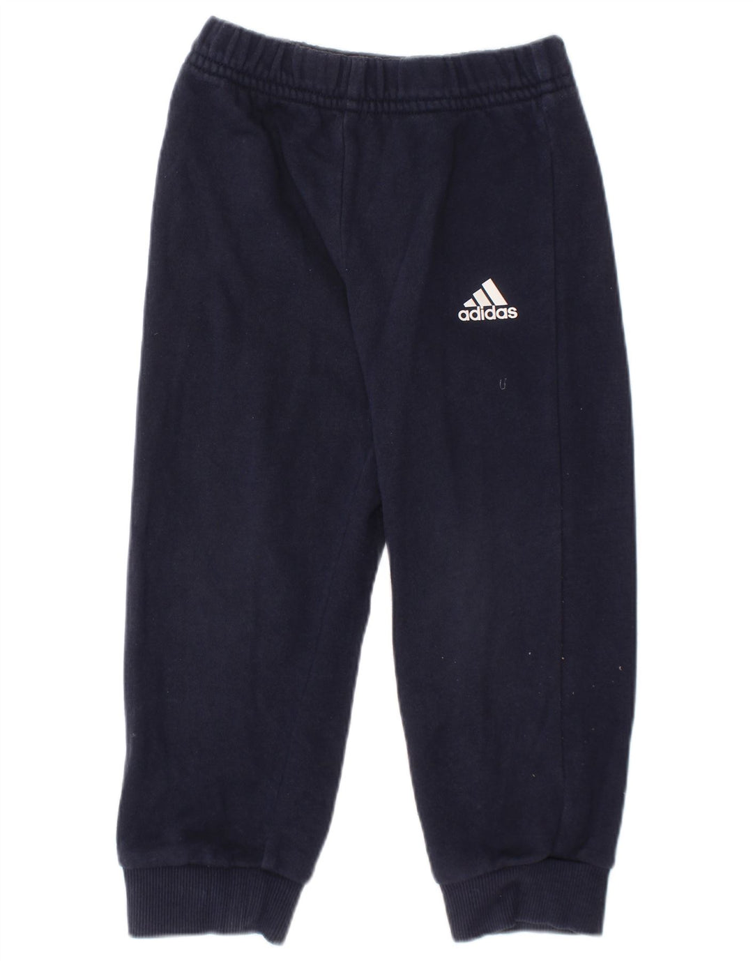 ADIDAS Baby Boys Joggers Tracksuit Trousers 18-24 Months Navy Blue Cotton