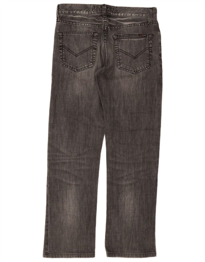 Energie Mens Morris Straight Jeans W30 L30 Grey Cotton