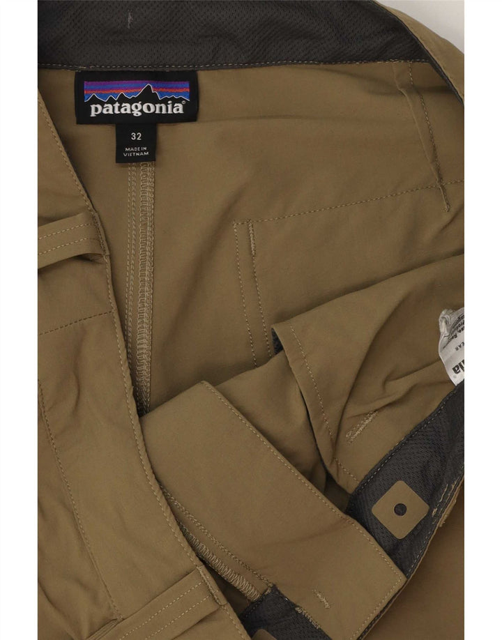 Patagonia Womens Straight Cargo Trousers W32 L30 Khaki