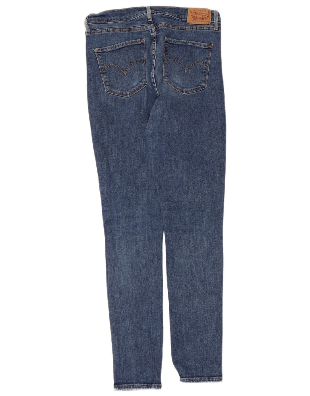Levi's Womens Skinny Jeans W30 L30 Blue Cotton