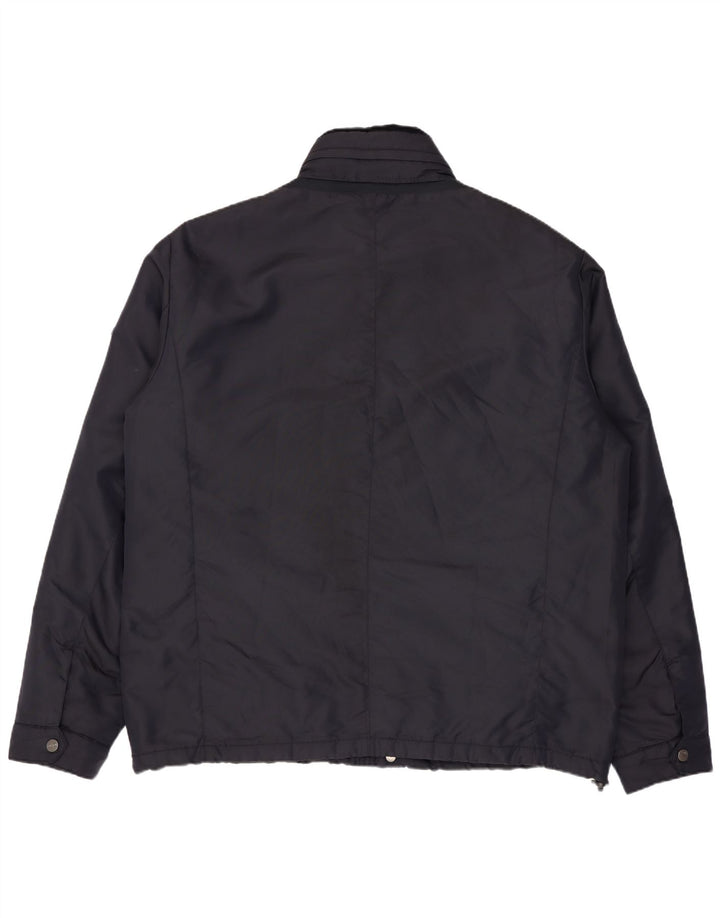 Geox Mens Respira Padded Jacket UK 44 2XL Navy Blue Polyester