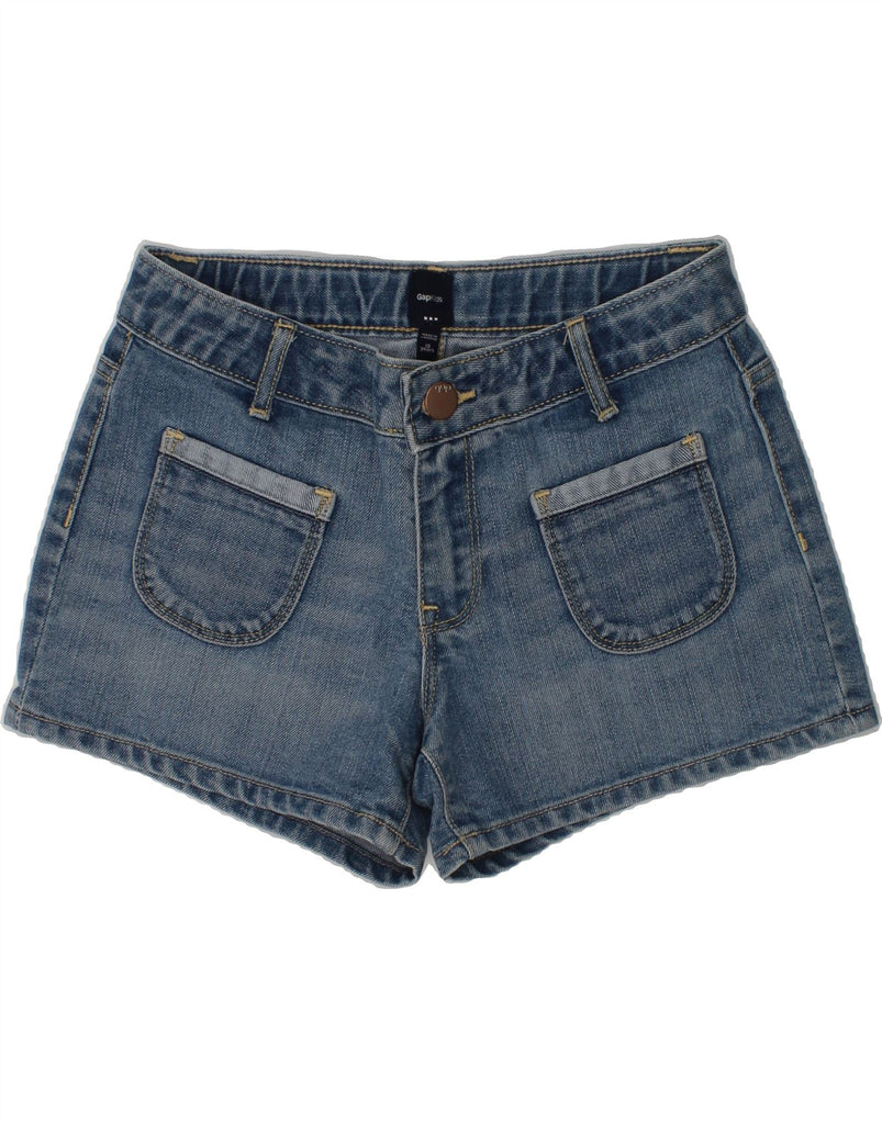 GAP Girls Denim Shorts 12-13 Years W26  Blue Cotton | Vintage Gap | Thrift | Second-Hand Gap | Used Clothing | Messina Hembry 