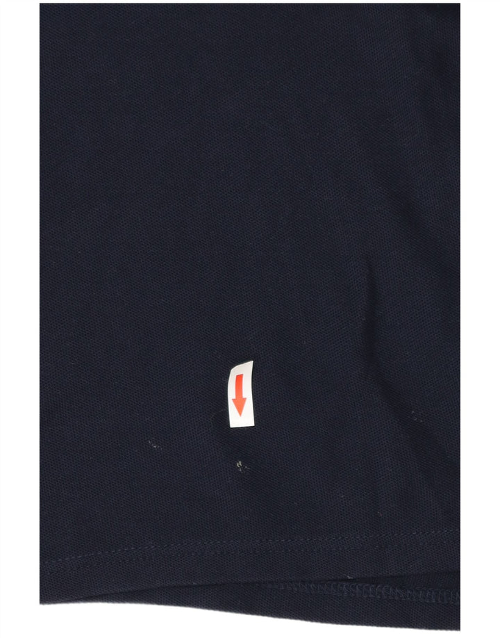 Ferrari Mens Polo Shirt Medium Navy Blue Cotton