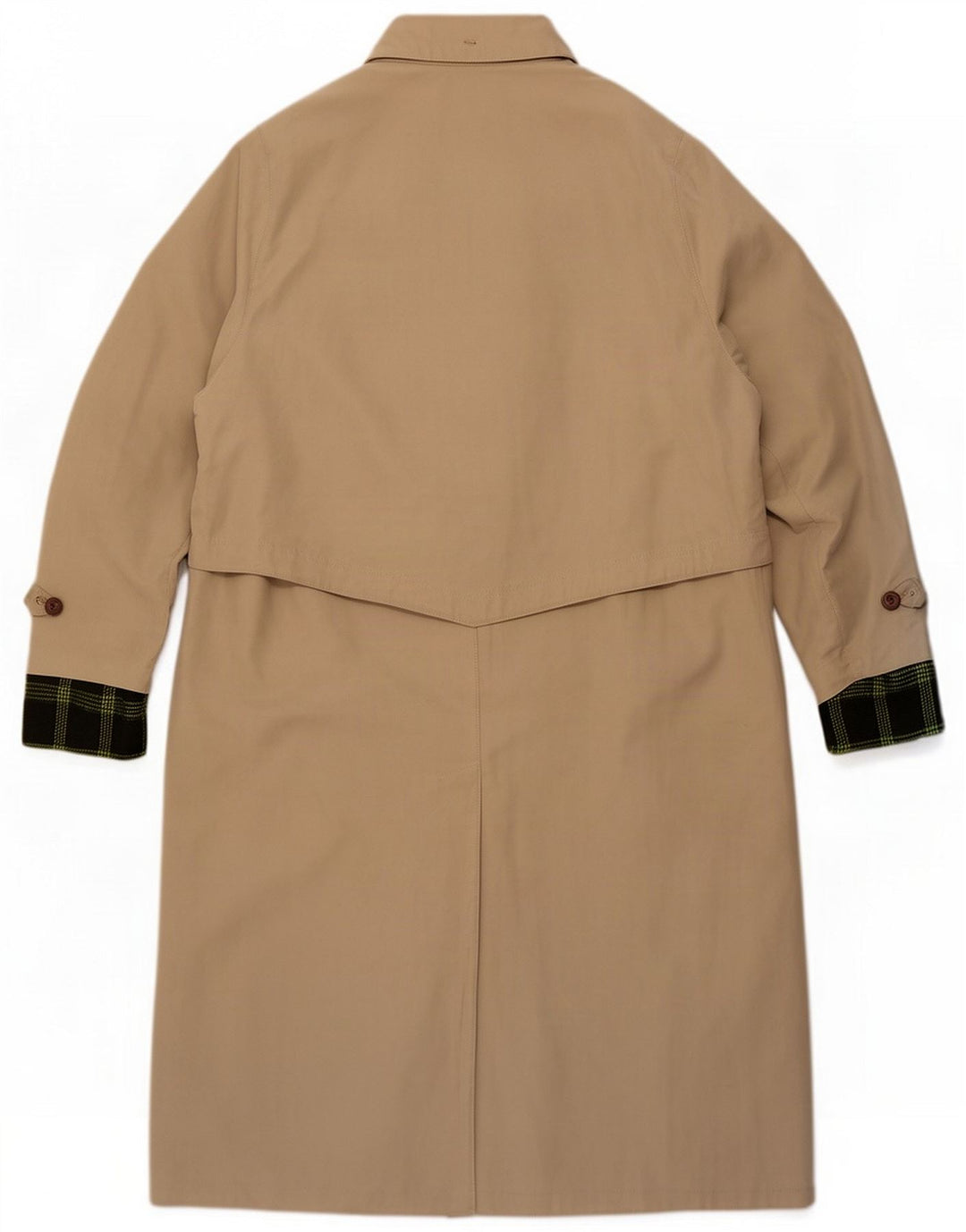 London Fog Womens Overcoat UK 16 Large Beige Polyester