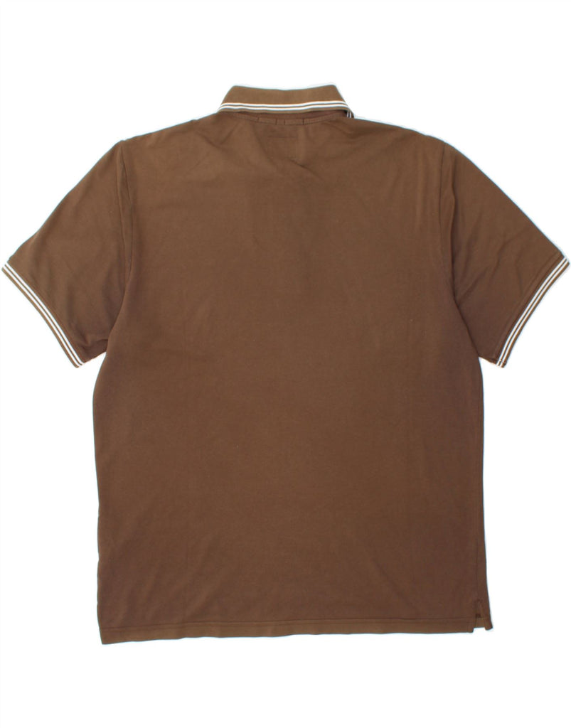 CHAMPION Mens Easy Fit Polo Shirt XL Brown Vintage Champion and Second-Hand Champion from Messina Hembry 