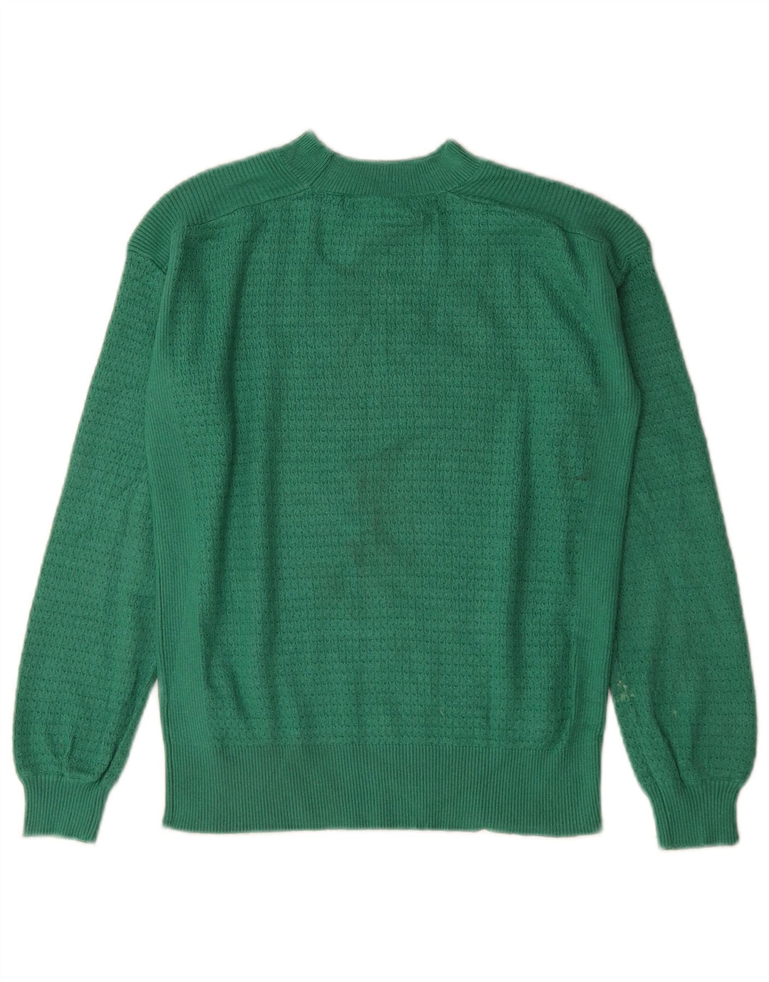 Marks & Spencer Womens Oversized Turtle Neck Jumper Sweater UK 6 XS Green