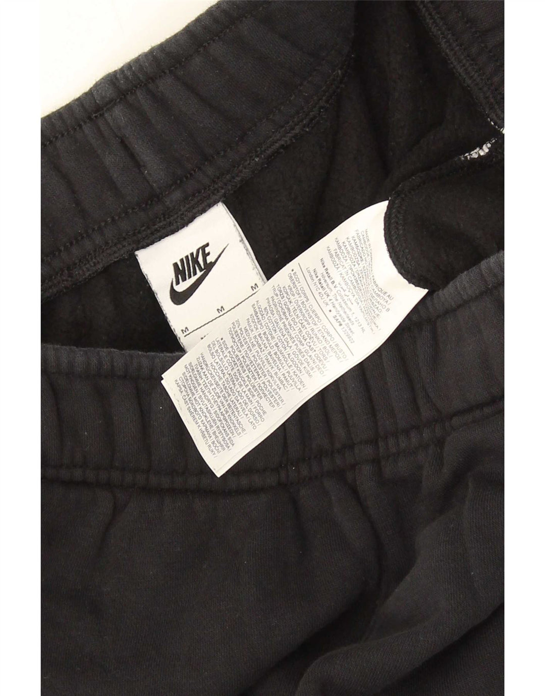 Nike Mens Cargo Tracksuit Trousers Joggers Medium Black Cotton