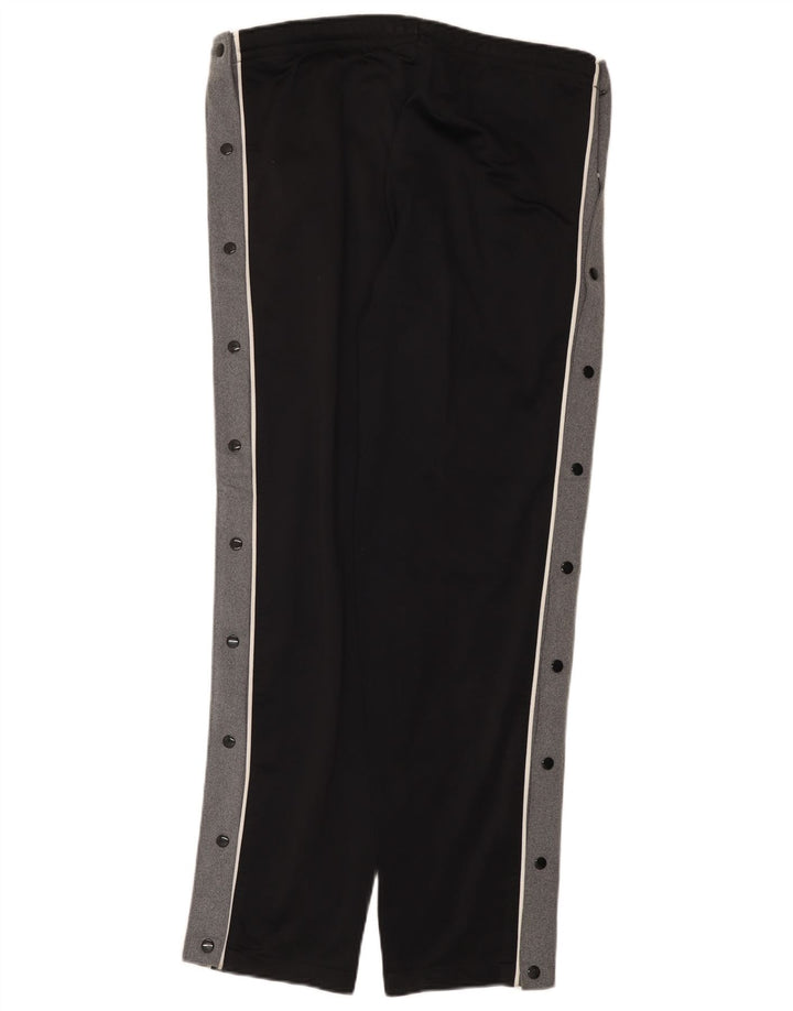 Asics Mens Tracksuit Trousers Medium Black Colourblock