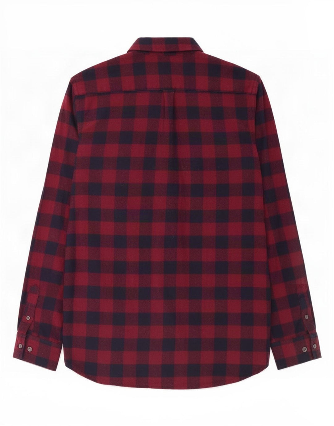 French Connection Mens Flannel Shirt Large Red Gingham
