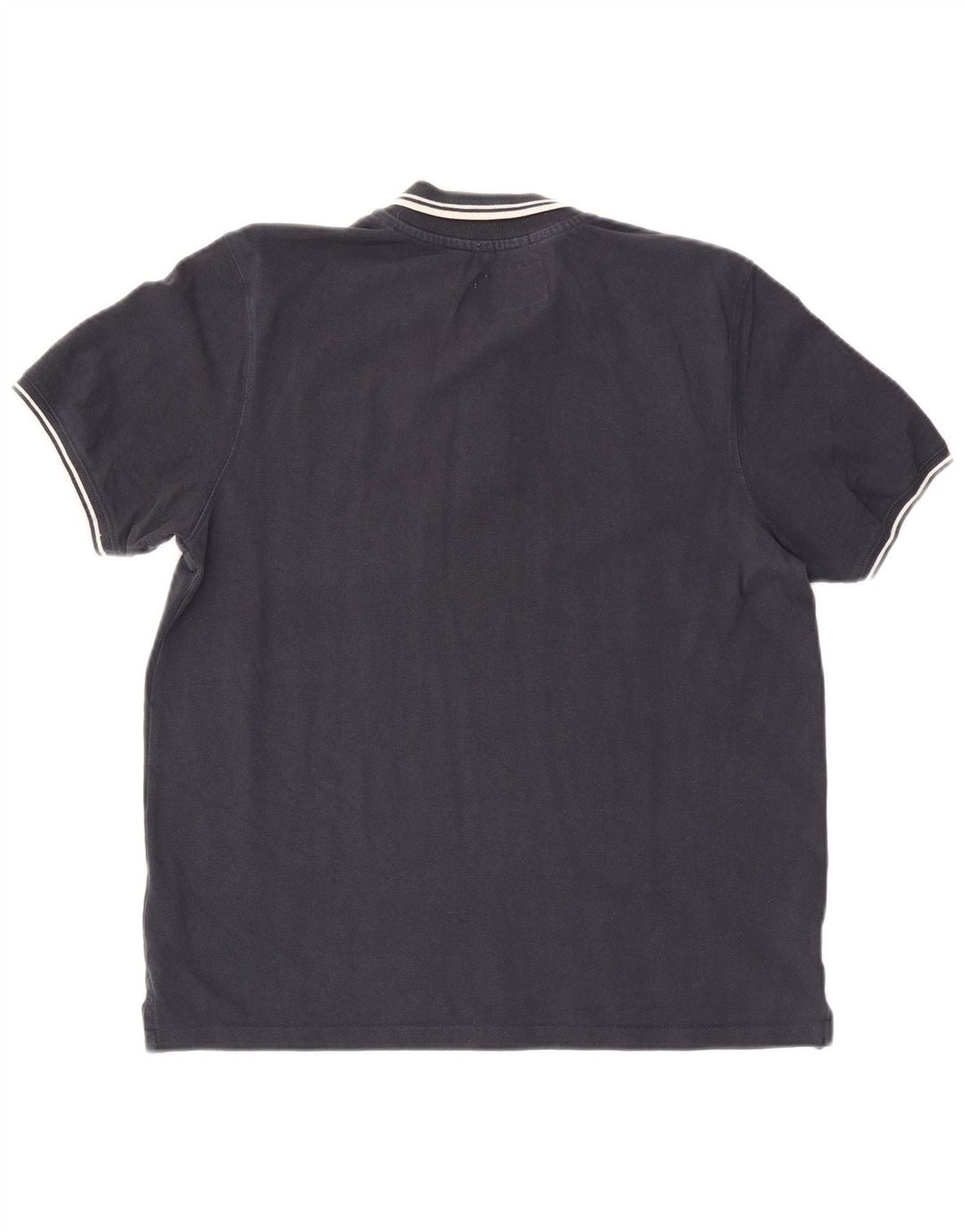 Jack Wills Mens Classic Fit Polo Shirt Large Navy Blue Cotton