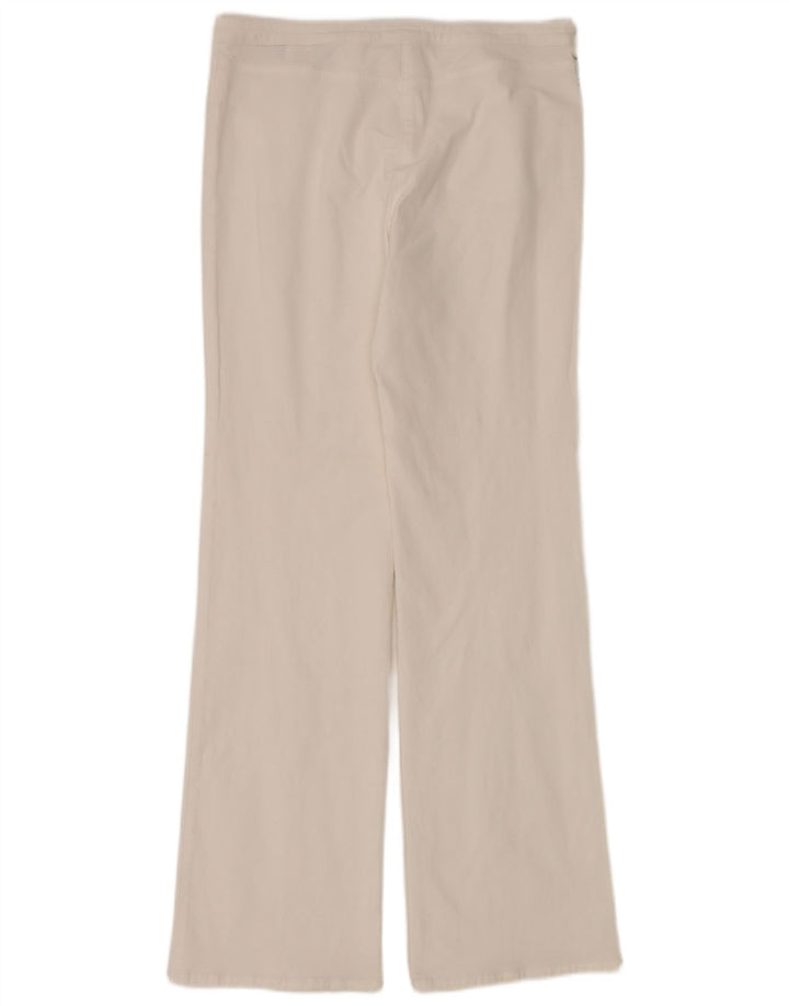 Armani Jeans Womens Bootcut Jeans IT 48 XL W32 L32 White Cotton