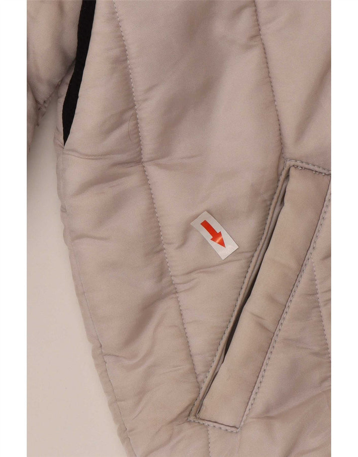 Refrigiwear Boys Hooded Padded Jacket 13-14 Years Off White Polyamide
