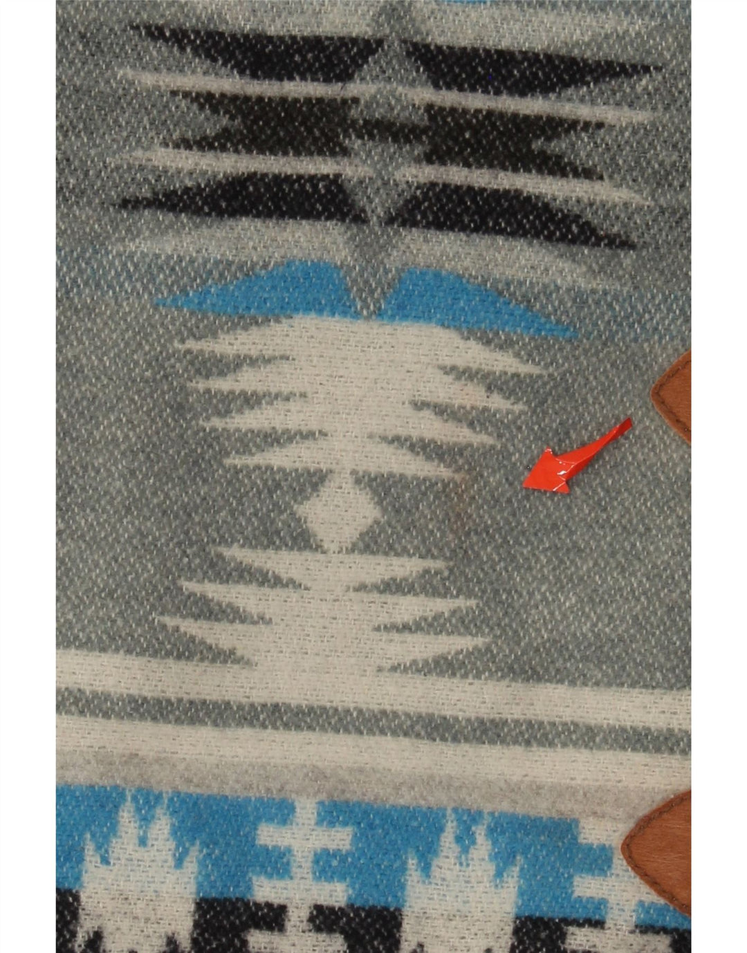 Vintage Mens Waistcoat XL Grey Fair Isle