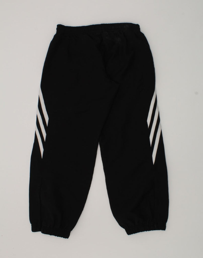 ADIDAS Boys Tracksuit Trousers Joggers 7-8 Years Black Polyester | Vintage Adidas | Thrift | Second-Hand Adidas | Used Clothing | Messina Hembry 