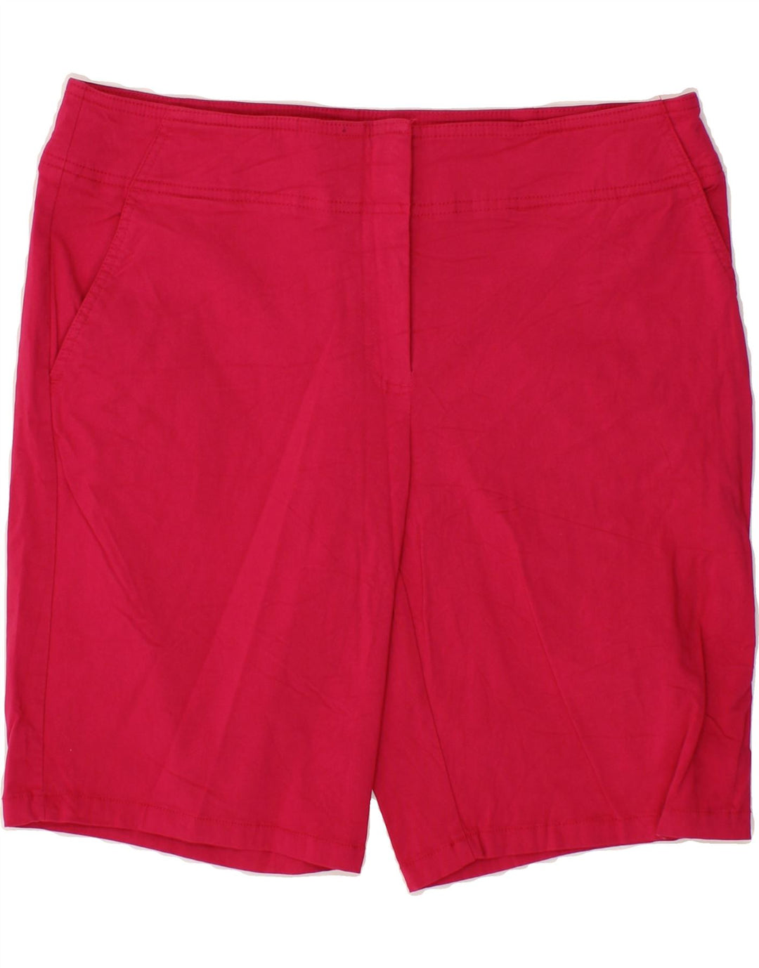 IZOD Womens Chino Shorts US 14 XL W34  Pink Rayon Vintage Izod and Second-Hand Izod from Messina Hembry 