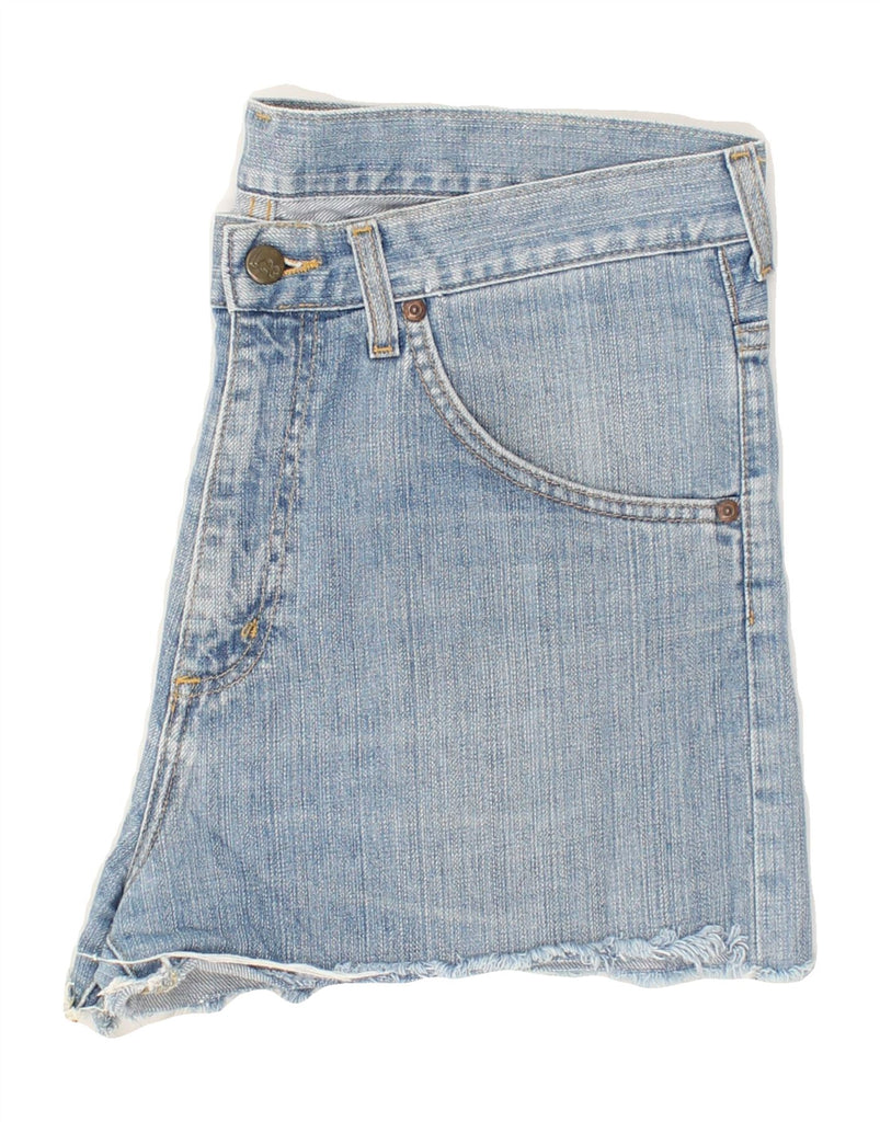 LEE Womens Denim Shorts W34 Large Blue | Vintage Lee | Thrift | Second-Hand Lee | Used Clothing | Messina Hembry 