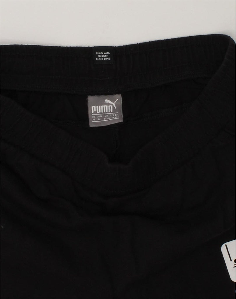 PUMA Boys Graphic Sport Shorts 9-10 Years Black Cotton | Vintage Puma | Thrift | Second-Hand Puma | Used Clothing | Messina Hembry 