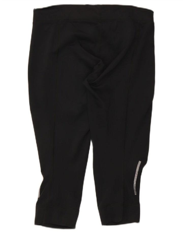 Adidas Womens Climalite Capri Leggings UK 16/18 Large  Grey Polyester