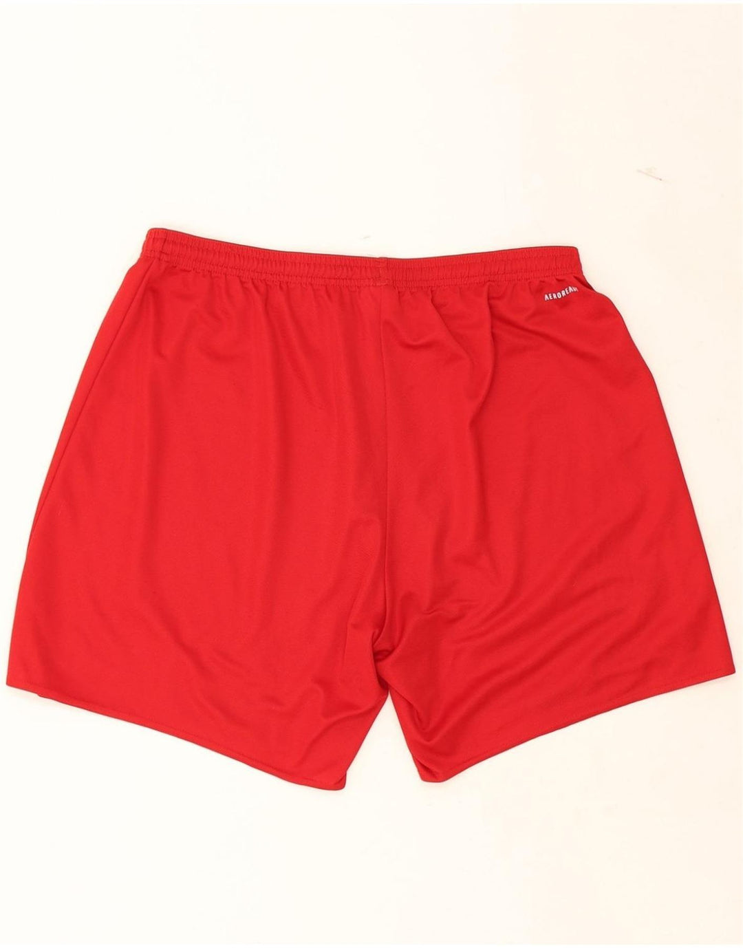 ADIDAS Mens Aeroready Sport Shorts XL Red Polyester Vintage Adidas and Second-Hand Adidas from Messina Hembry 