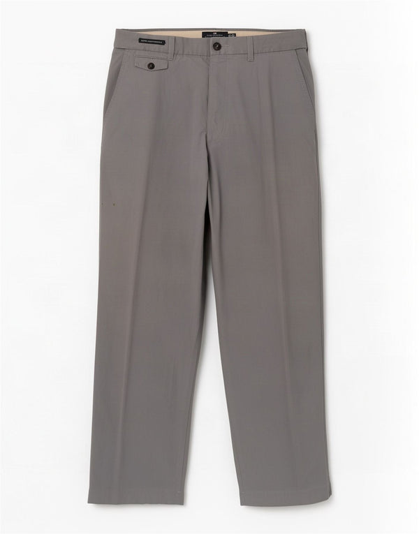 Marks & Spencer Mens Blue Harbour Straight Chino Trousers W32 L29 Cotton