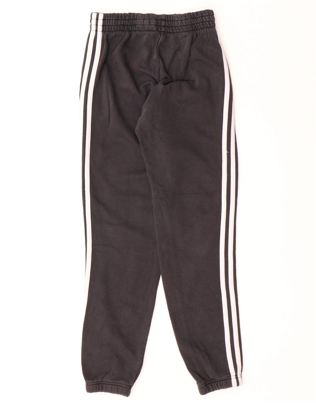 Adidas Boys Tracksuit Trousers Joggers 11-12 Years  Black Cotton